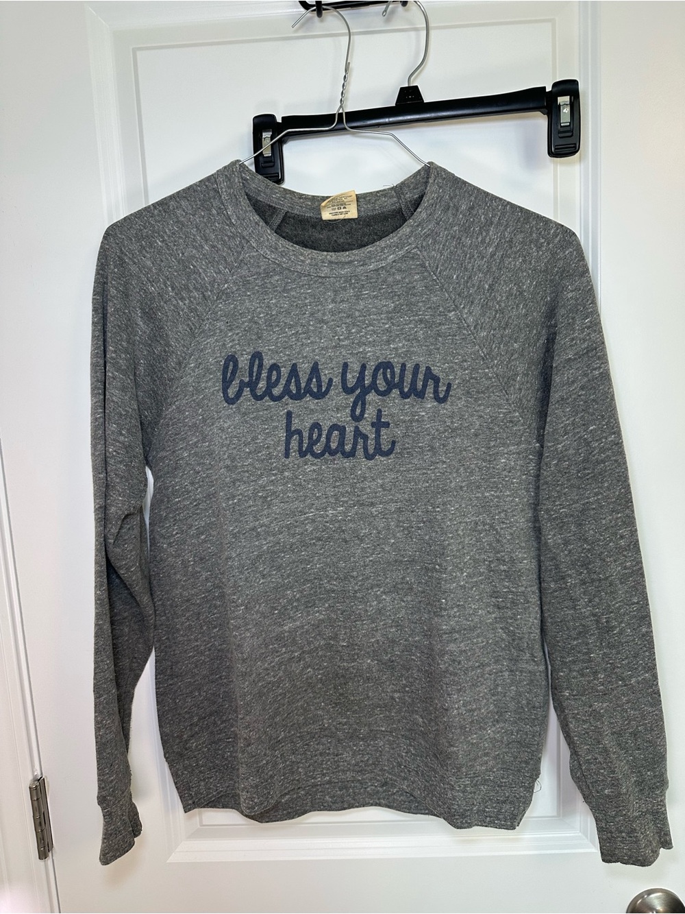Shop Local Kentucky Gray 'Bless Your Heart' Crewneck Sweatshirt